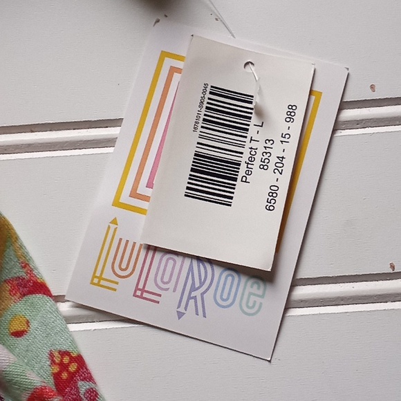 LLR Floral Printed Perfect T Top-#85313 - Picture 5 of 14